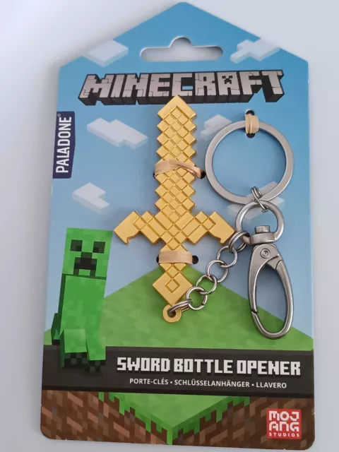 Porte clés ouvre bouteille MINECRAFT MOJANG studio Neuf By PALADONE