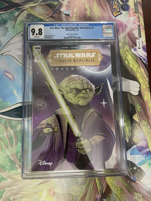 Star Wars The High Republic Adventures #1 CGC 9.8 Marvel Comics 2021 Yoda 1:10