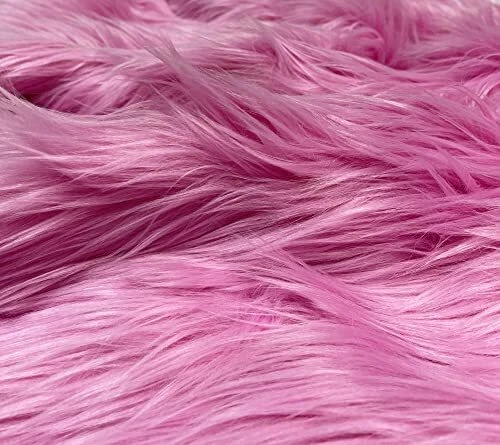 Eovea - Shaggy Faux Fur Fabric - Square Patch- DIY Craft Supply, Hobby,