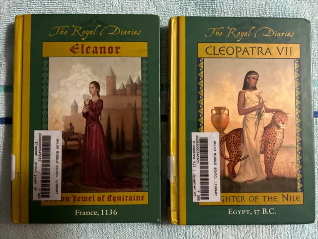 The Royal Diaries: Eleanor & Cleopatra by Kristiana Gregory Hardcover