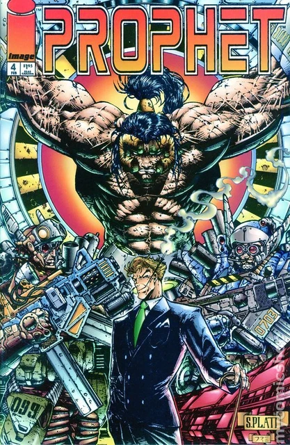 Prophet #4B Stephen Platt Variant FN 1994 Stock Image