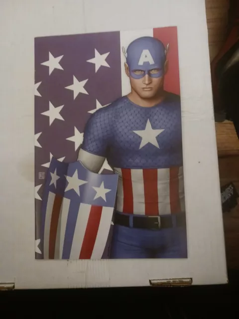 Captain America #1 Golden Age Cap SIGNED by JOHN TYLER CHRISTOPHER + COA