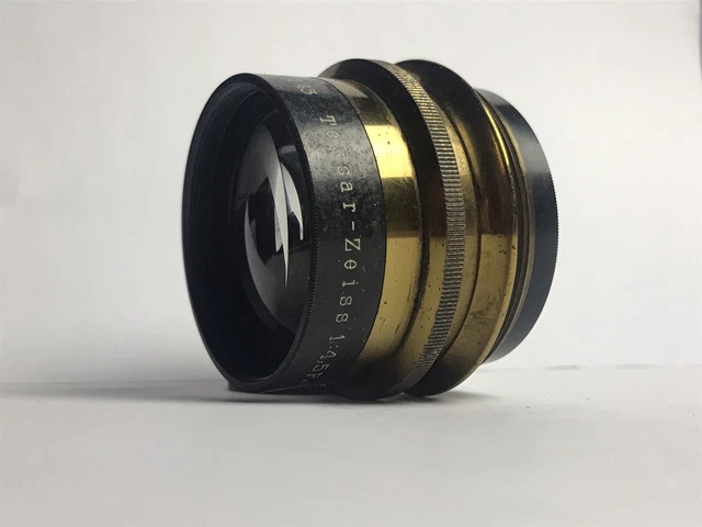 Objectif Ancien Pour Projection / Chambre Photographique, Très Bon état