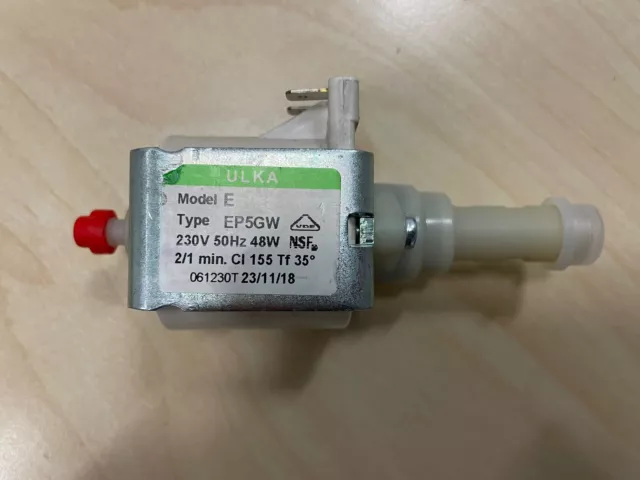 Ulka EP5GW 230v 48w Pump For Domestic Espresso Machines/Delonghi - Made In Italy