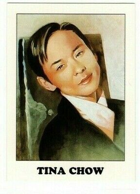 Tina Chow AIDS Awareness Trading Card #9 1993 Eclipse Enterprises / bx43