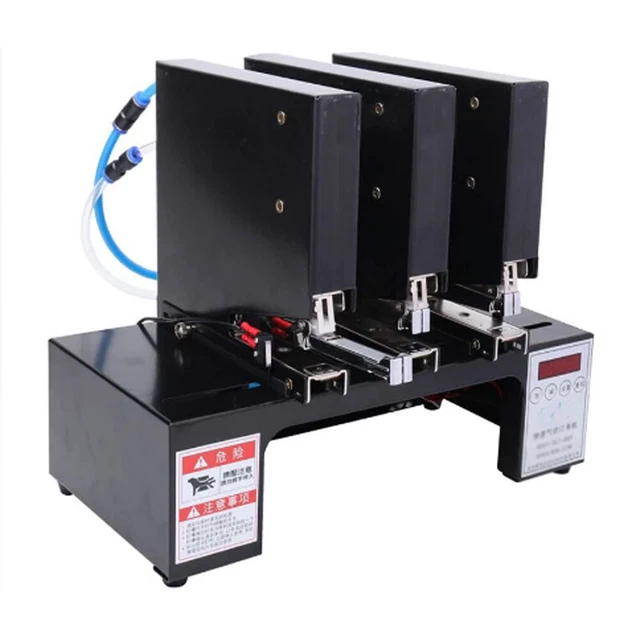 Three-head Pneumatic Stapler Bookbinding Machine Nailing Machine