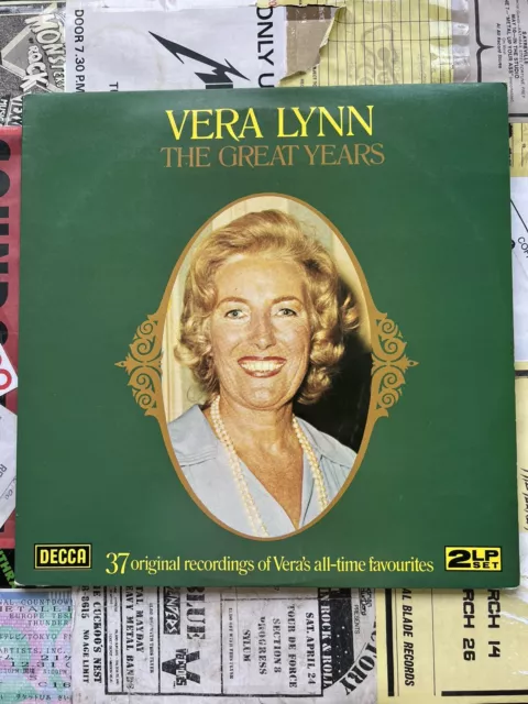 Vera Lynn - The Great Years - Original Decca Double Lp - Record Album