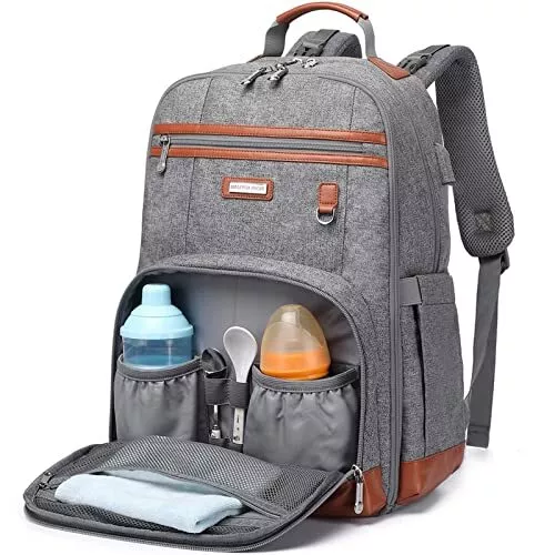 Backpack Diaper Bag Multi-Function Waterproof Large For Mummy Baby Girl And Boy