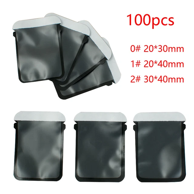 100X New Dentist Envelopes for Phosphor Plate Dental Digital X-Ray Size 0#/1#/2#