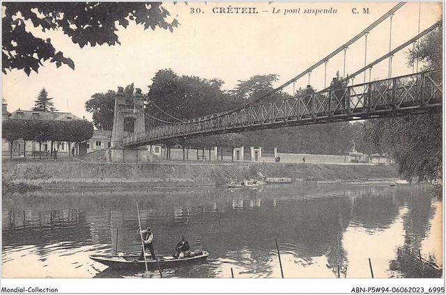 ABNP5-94-0426 - CRETEIL - le pont suspendu