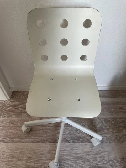 Ikea Schreibtischstuhl Bürostuhl Jules weiß für Kinder