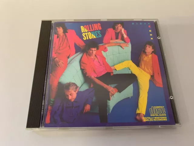 The Rolling Stones – Dirty Work -made in japan- CD Album © 1986