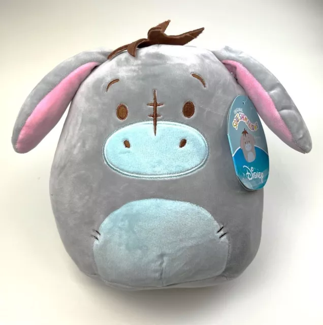 Squishmallow Kellytoy Plush Disney Winnie The Pooh Eeyore 8" Inch NWT