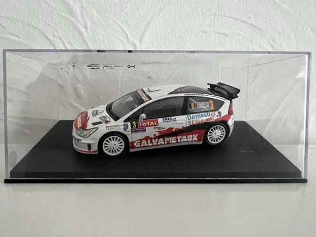 Horloge Miniature 24h Du Mans - Citroën DS3 WRC N°4 - Rallye Monte Carlo 2015 - Chardonnet