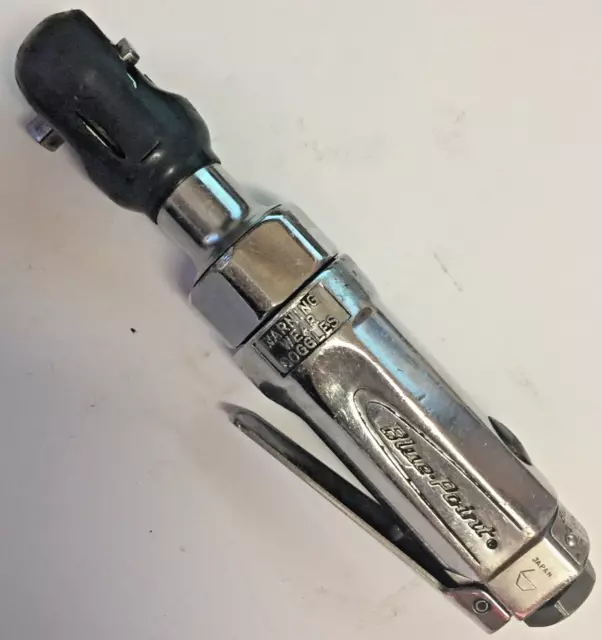Blue Point by Snap-On AT200D Pneumatic Air Powered 1/4" Ratchet Japan Good 8/10