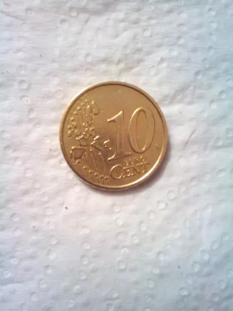 Pièce De 10 Centimes Euro Belgique 1999 2