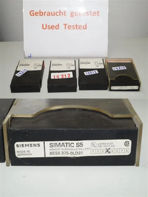 Siemens Simatic 6ES5375-0LD21 Mémoire