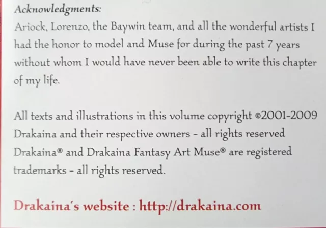 Drakaina: Fantasy Art Muse Volume 1 by Drakaina 3