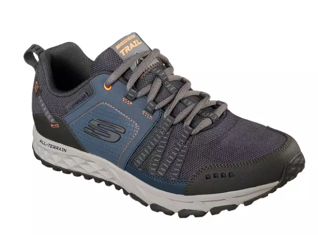 Skechers Escape Plan Herren Schuhe Sneaker Turnschuhe 51591 (Blau-NVOR)