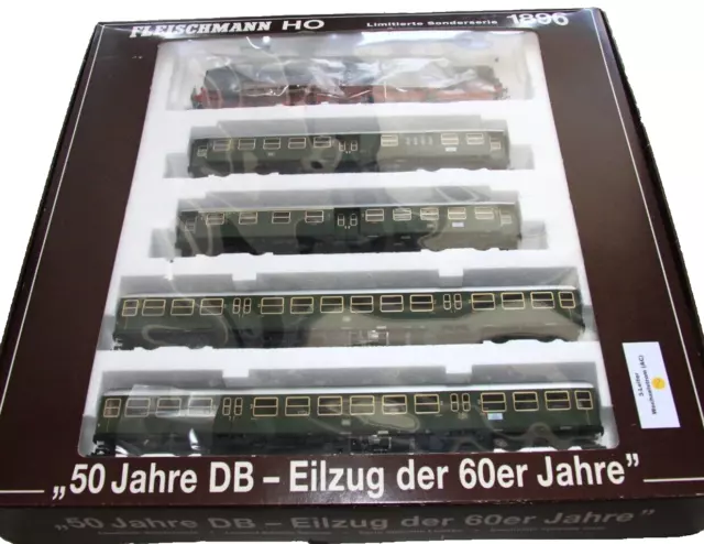 Fleischmann H0 1896 Sonderset Eilzug der 60er Jahre AC EP.III