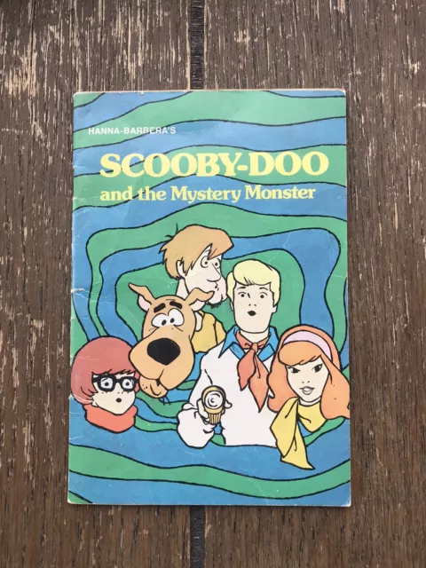 Vintage Hanna-Barbera's Scooby-Doo and the Mystery Monster Paperback Book 1981