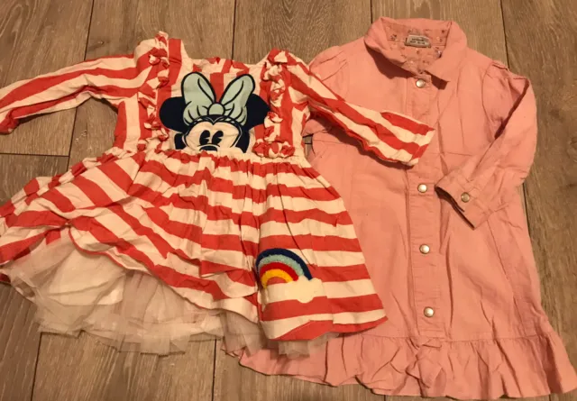 baby girl clothes 9-12 months dresses bundle Disney Baby Minnie Mouse Perfect C.