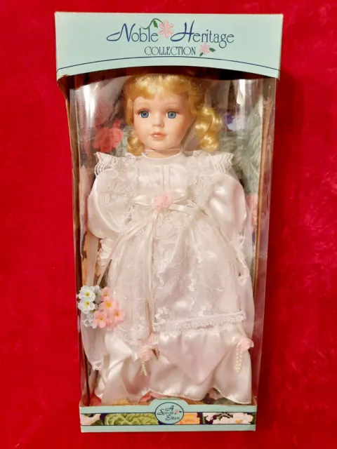 18 inch NOBLE HERITAGE COLLECTION - A SPECIAL EDITION Porcelain Doll