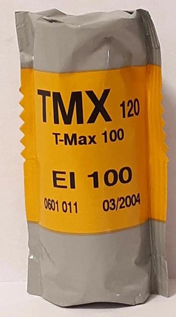 Kodak T-Max 100 Film120 B&W Black & White Negative EXPIRED 05/2005