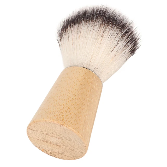 Pennello Da Barba Pennello Per La Pulizia Della Barba In Fibra Di Nylon Manico