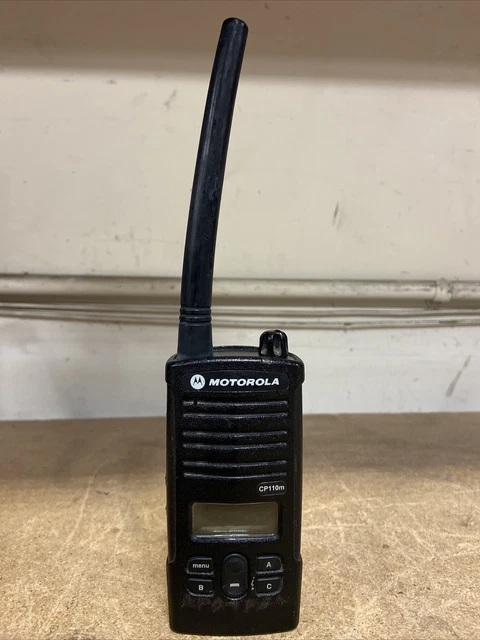 Motorola CP110m Radio 8 Channel VHF MURS H96MCD9AA2AA UNTESTED