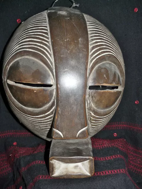 Luba Mask- Pdr Congo