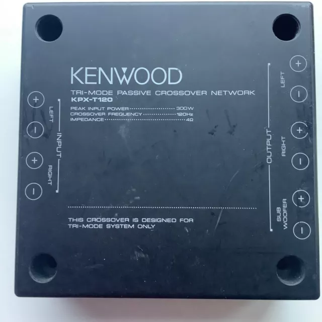 Kenwood KPX-T120 Tri-mode passive crossover network