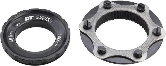 DT Swiss Center Lock to 6-Bolt Disc Adaptor