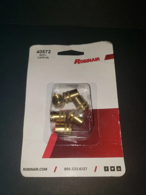 Robinair 40572 Quick Seal Cap 1/4” S.A.E Flare