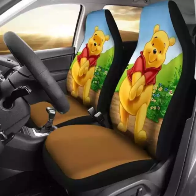 Never Too Old For Pooh Bear Winnie The Pooh Movie Fans Car Seat Covers