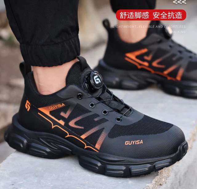 2024MENS/WOMENS LIGHTWEIGHT SAFETY Shoes Steel Toe Cap Work Boots