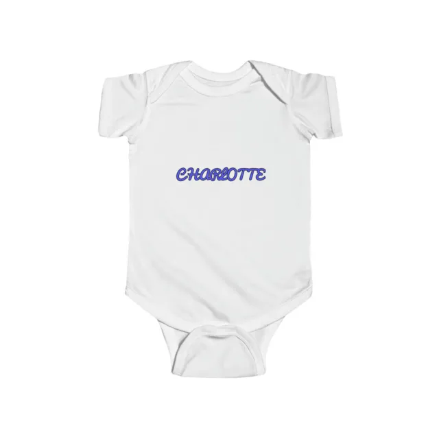 "Charlotte" Infant Fine Jersey Bodysuit
