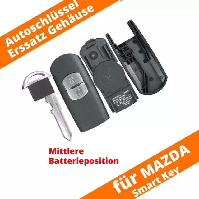 Kompatibel mit Mazda 3 Cx-3 Cx-5 Fernbedienung Auto Schlüssel