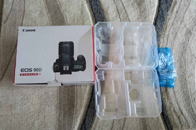 Canon EOS 90D RETAIL EMPTY BOX ONLY NO CAMERA