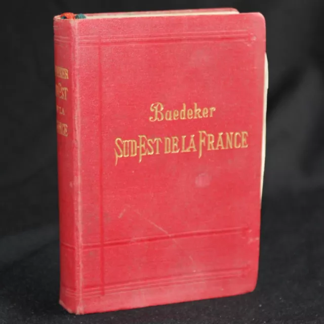 Guide Baedeker - Le Sud-Est De La France Du Jura A La Méditerranée 1910