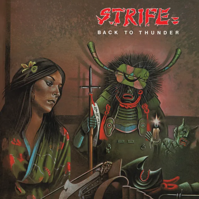 STRIFE - Back to Thunder (NEW*LIM.400 COL. V.*UK HEAVY ROCK 1978*BUDGIE*T.LIZZY)