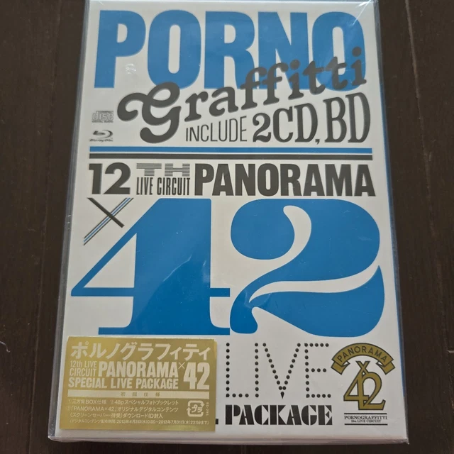 PORNO GRAFFITTI 12TH LIVE CIRCUIT PANORAMA 42 SPECIAL LIVE PACKAGE