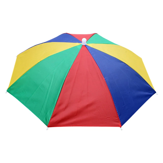 Sun Umbrella Hat Fishing Hands Free Gardening Camping Hiking Cap Camouflage Hat