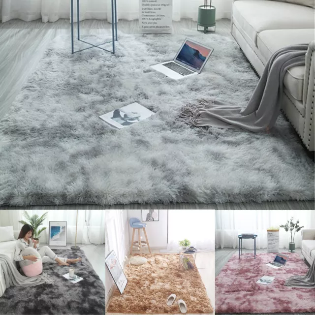 Luxury Fluffy Rug Ultra Soft Shag Carpet For Bedroom Living Room Big Area Rugs