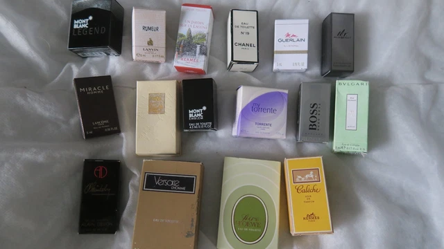 Lot De 24 Miniatures De Parfum Vintage Sans Boîte – Flacons Collector Pour Collectionneurs