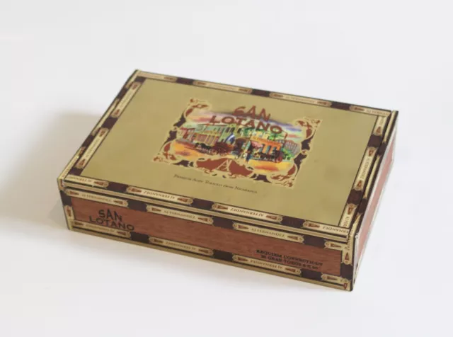 Empty San Lotano Cigar Box