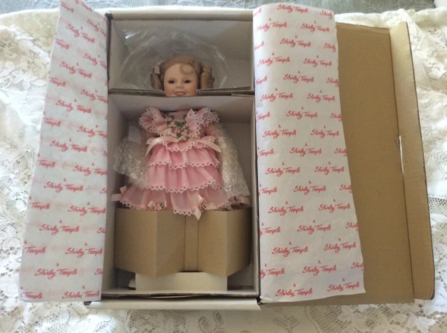 Danbury Mint- LITTLE REBEL- Shirley Temple Dolls of the Silver Screen NIB