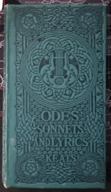 ODES, SONNETS, AND LYRICS by Keats; 1908 Edition, Note by Richard Watson Gilder