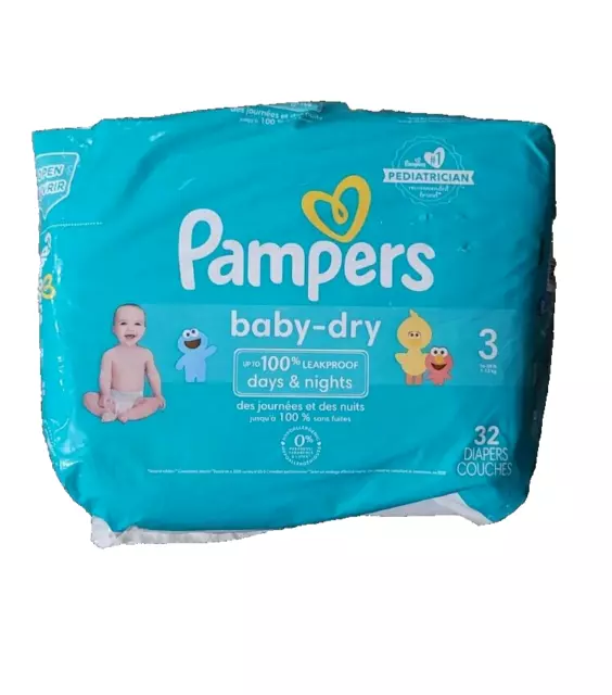 Pampers Baby Dry Size 3, 32 Pack