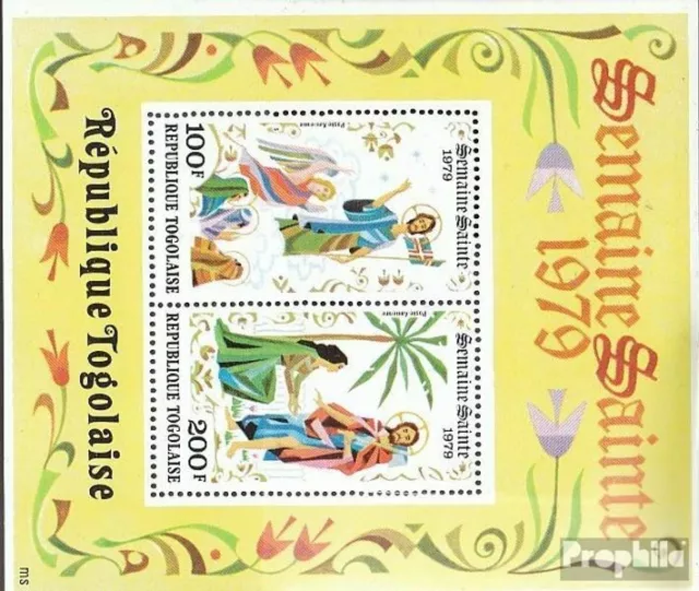 Togo Block141 (completa Edizione) postfrisch 1979 Ostern